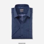 OLYMP oblačila 2DD6J1478 luxor comfort fit, poslovna srajca, new kent, marine