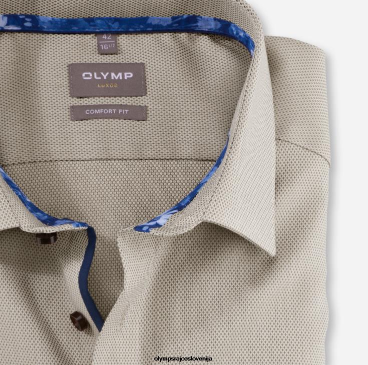 OLYMP oblačila 2DD6J1479 luxor comfort fit, poslovna srajca, new kent, naravna - Image 2