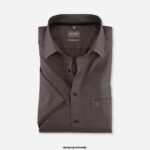 OLYMP oblačila 2DD6J1484 luxor comfort fit, poslovna srajca, new kent, naravna