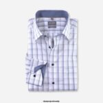 OLYMP oblačila 2DD6J1486 luxor comfort fit, poslovna srajca, new kent, naravna