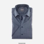 OLYMP oblačila 2DD6J1493 luxor comfort fit, poslovna srajca, new kent, modra