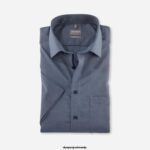 OLYMP oblačila 2DD6J1493 luxor comfort fit, poslovna srajca, new kent, modra