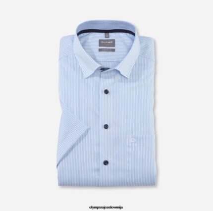 OLYMP oblačila 2DD6J1494 luxor comfort fit, poslovna srajca, pod gumbi, modra