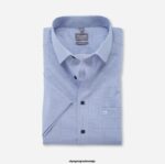 OLYMP oblačila 2DD6J1499 luxor comfort fit, poslovna srajca, new kent, modra