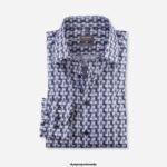 OLYMP oblačila 2DD6J1507 luxor comfort fit, poslovna srajca, new kent, naravna