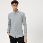 OLYMP oblačila 2DD6J152 št. six 24/7 super slim, poslovna srajca, modern kent, limeta