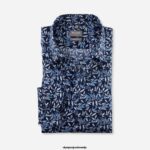 OLYMP oblačila 2DD6J1530 luxor comfort fit, poslovna srajca, new kent, modra