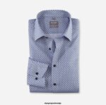 OLYMP oblačila 2DD6J1541 luxor comfort fit, poslovna srajca, new kent, oranžna