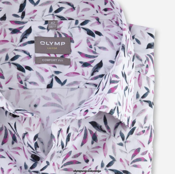 OLYMP oblačila 2DD6J1549 luxor comfort fit, poslovna srajca, new kent, rose - Image 2