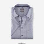 OLYMP oblačila 2DD6J1551 luxor comfort fit, poslovna srajca, new kent, marine