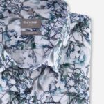 OLYMP oblačila 2DD6J1576 luxor comfort fit, poslovna srajca, pod gumbi, aqua - Image 2