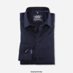 OLYMP oblačila 2DD6J1578 luxor comfort fit, poslovna srajca, new kent, kobalt