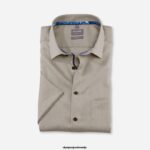 OLYMP oblačila 2DD6J1588 luxor comfort fit, poslovna srajca, new kent, naravna