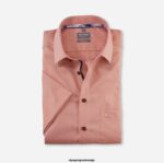 OLYMP oblačila 2DD6J1589 luxor comfort fit, poslovna srajca, new kent, oranžna
