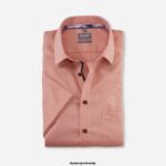 OLYMP oblačila 2DD6J1589 luxor comfort fit, poslovna srajca, new kent, oranžna
