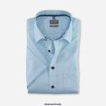 OLYMP oblačila 2DD6J1630 luxor comfort fit, poslovna srajca, new kent, aqua
