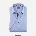 OLYMP oblačila 2DD6J1633 luxor comfort fit, poslovna srajca, new kent, modra
