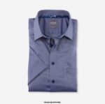 OLYMP oblačila 2DD6J1639 luxor comfort fit, poslovna srajca, new kent, marine