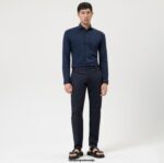 OLYMP oblačila 2DD6J163 št. six 24/7 super slim, poslovna srajca, kent, marine - Image 2
