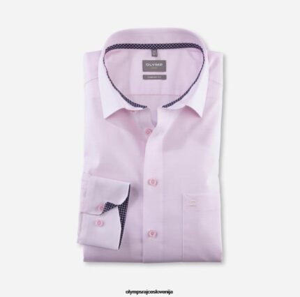 OLYMP oblačila 2DD6J1648 luxor comfort fit, poslovna srajca, new kent, rose