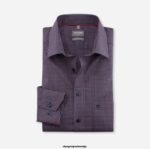 OLYMP oblačila 2DD6J1672 luxor comfort fit, poslovna srajca, new kent, rdeče oranžna