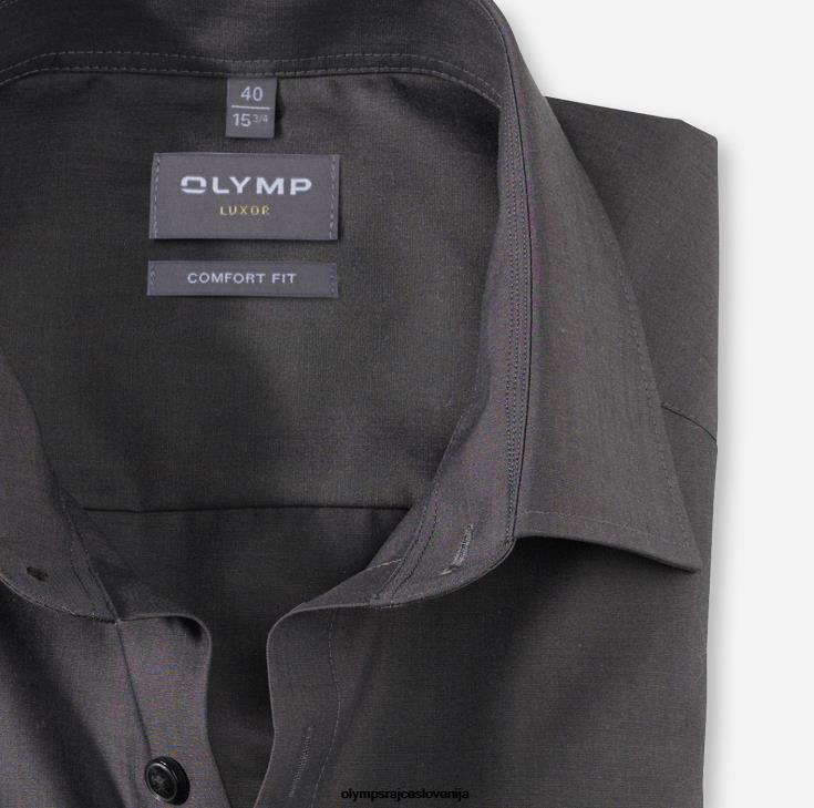 OLYMP oblačila 2DD6J1684 luxor comfort fit, poslovna srajca, new kent, antracit - Image 2