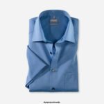OLYMP oblačila 2DD6J1685 luxor comfort fit, poslovna srajca, new kent, modra