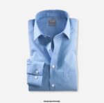 OLYMP oblačila 2DD6J1689 luxor comfort fit, poslovna srajca, new kent, modra