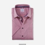 OLYMP oblačila 2DD6J1722 tendenz modern fit, poslovna srajca, new kent, rdeča