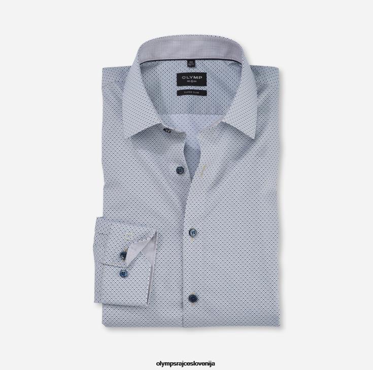 OLYMP oblačila 2DD6J184 št. six super slim, poslovna srajca, urban kent, taupe - Image 1
