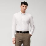 OLYMP oblačila 2DD6J185 št. six super slim, poslovna srajca, urban kent, bela