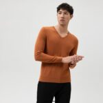 OLYMP oblačila 2DD6J1865 pulover iz pletenin za prosti čas, mango