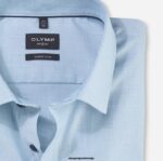 OLYMP oblačila 2DD6J188 št. six super slim, poslovna srajca, urban kent, smaragdna - Image 2