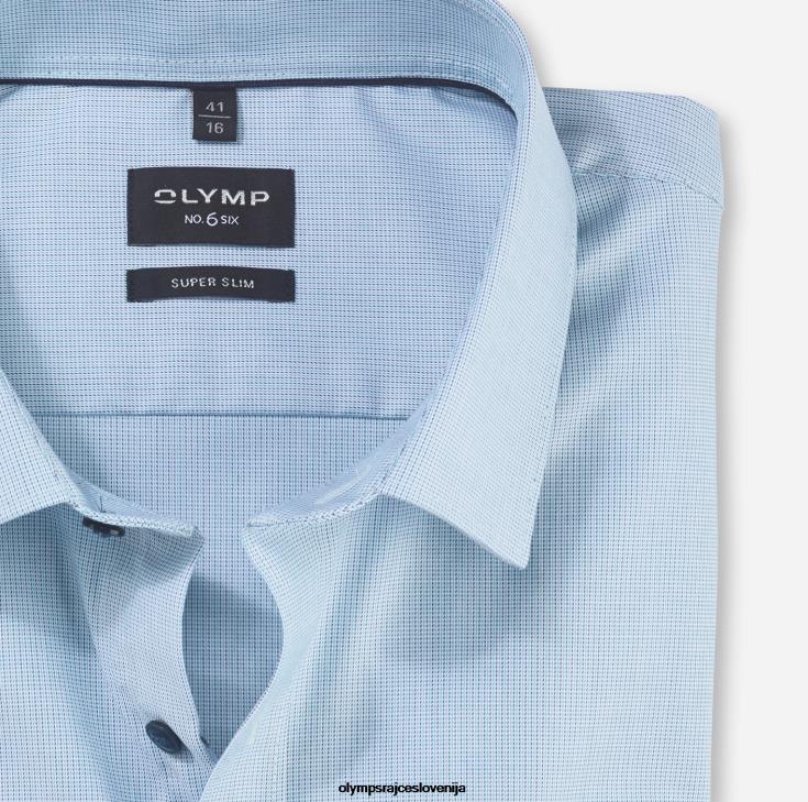 OLYMP oblačila 2DD6J188 št. six super slim, poslovna srajca, urban kent, smaragdna - Image 2