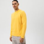 OLYMP oblačila 2DD6J1915 sweat moderen fit, rumen