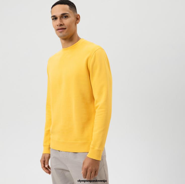olymp_oblacila_2dd6j1915_sweat_moderen_fit_rumen.jpg OLYMP oblačila 2DD6J1915 sweat moderen fit, rumen - Image 1