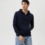 OLYMP oblačila 2DD6J1921 sweat moderen kroj, jopica, marine