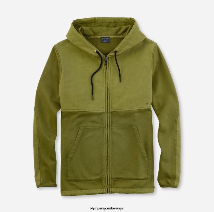 olymp_oblacila_2dd6j1946_sweat_modern_fit_trenirka_limeta_zelena.jpg OLYMP oblačila 2DD6J1946 sweat modern fit, trenirka, limeta zelena - Image 1