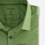 OLYMP oblačila 2DD6J198 št. six 24/7 super slim, poslovna srajca, urban kent, kristalno zelena - Image 2