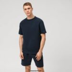 OLYMP oblačila 2DD6J2011 sweat moderen kroj, t-shirt, marine