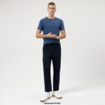 OLYMP oblačila 2DD6J2029 stopnja pet za prosti čas, majica s kratkimi rokavi, indigo - Image 2