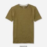 OLYMP oblačila 2DD6J2049 casual modern kroj, t-shirt, nougat