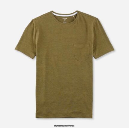 OLYMP oblačila 2DD6J2049 casual modern kroj, t-shirt, nougat
