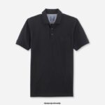 OLYMP oblačila 2DD6J2067 casual modern fit, polo, črna