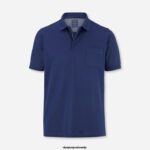 OLYMP oblačila 2DD6J2069 casual modern fit, polo, indigo