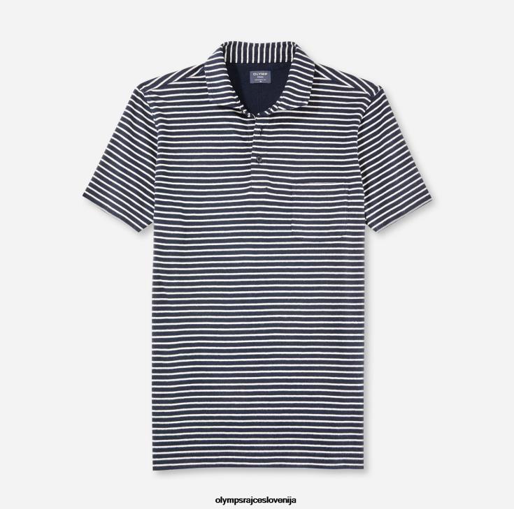 olymp_oblacila_2dd6j2072_casual_modern_fit_polo_marine.jpg OLYMP oblačila 2DD6J2072 casual modern fit, polo, marine - Image 1