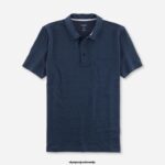 OLYMP oblačila 2DD6J2091 casual modern fit, polo, dimljeno modra