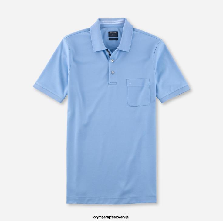 olymp_oblacila_2dd6j2098_casual_modern_fit_polo_svetlo_modra.jpg OLYMP oblačila 2DD6J2098 casual modern fit, polo, svetlo modra - Image 1