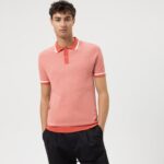 OLYMP oblačila 2DD6J2103 level five pletenine body fit, polo, rdeče