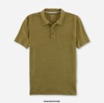 OLYMP oblačila 2DD6J2108 casual modern fit, polo, nougat